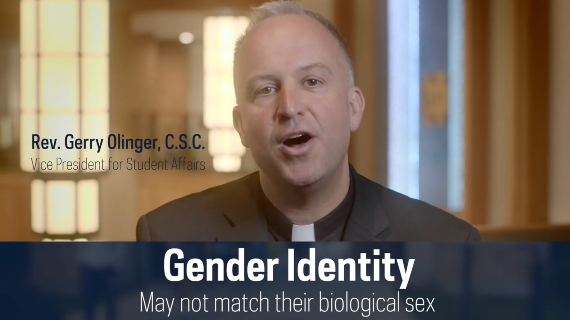 Notre Dame First Year Sex Ed Sycamore Trust